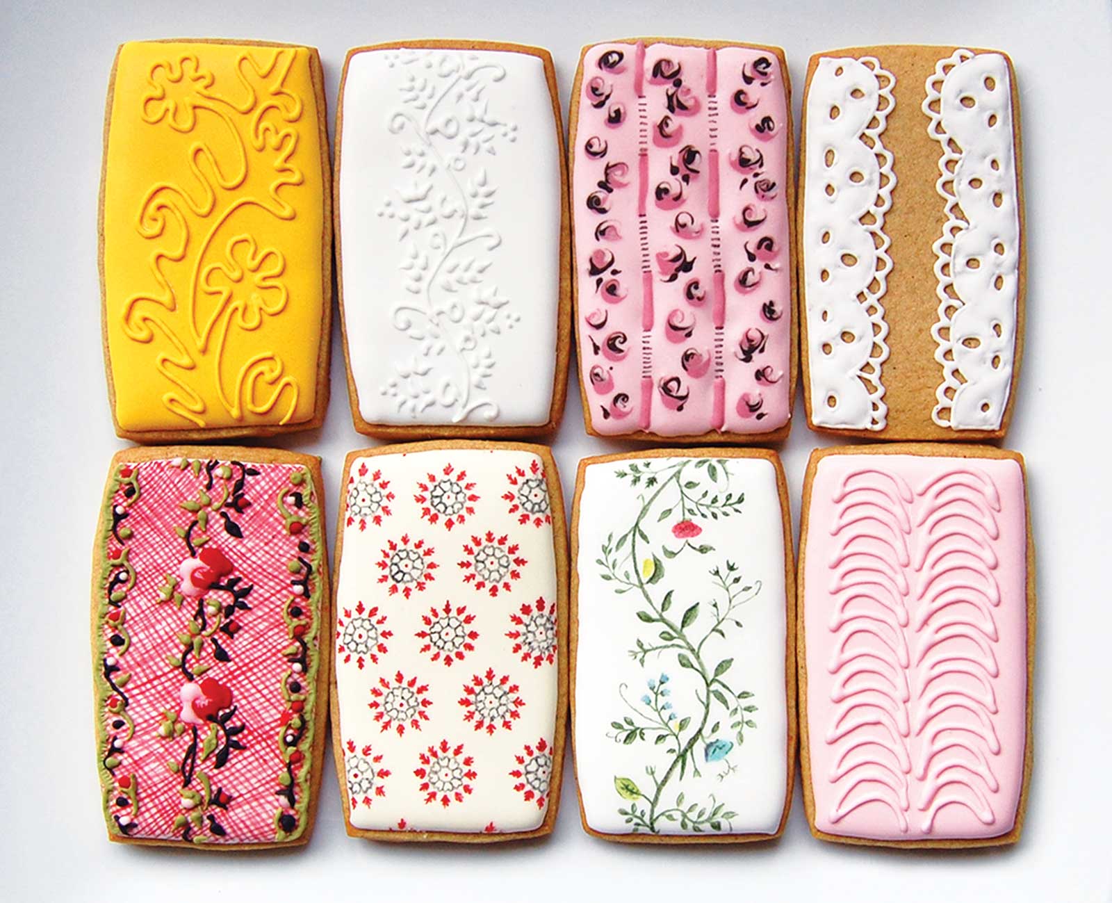 Shakespeare scholar Ella Hawkins bakes and designs intricately decorated cookies (or biscuits) that take a page from antiquarian books and medieval manuscripts.