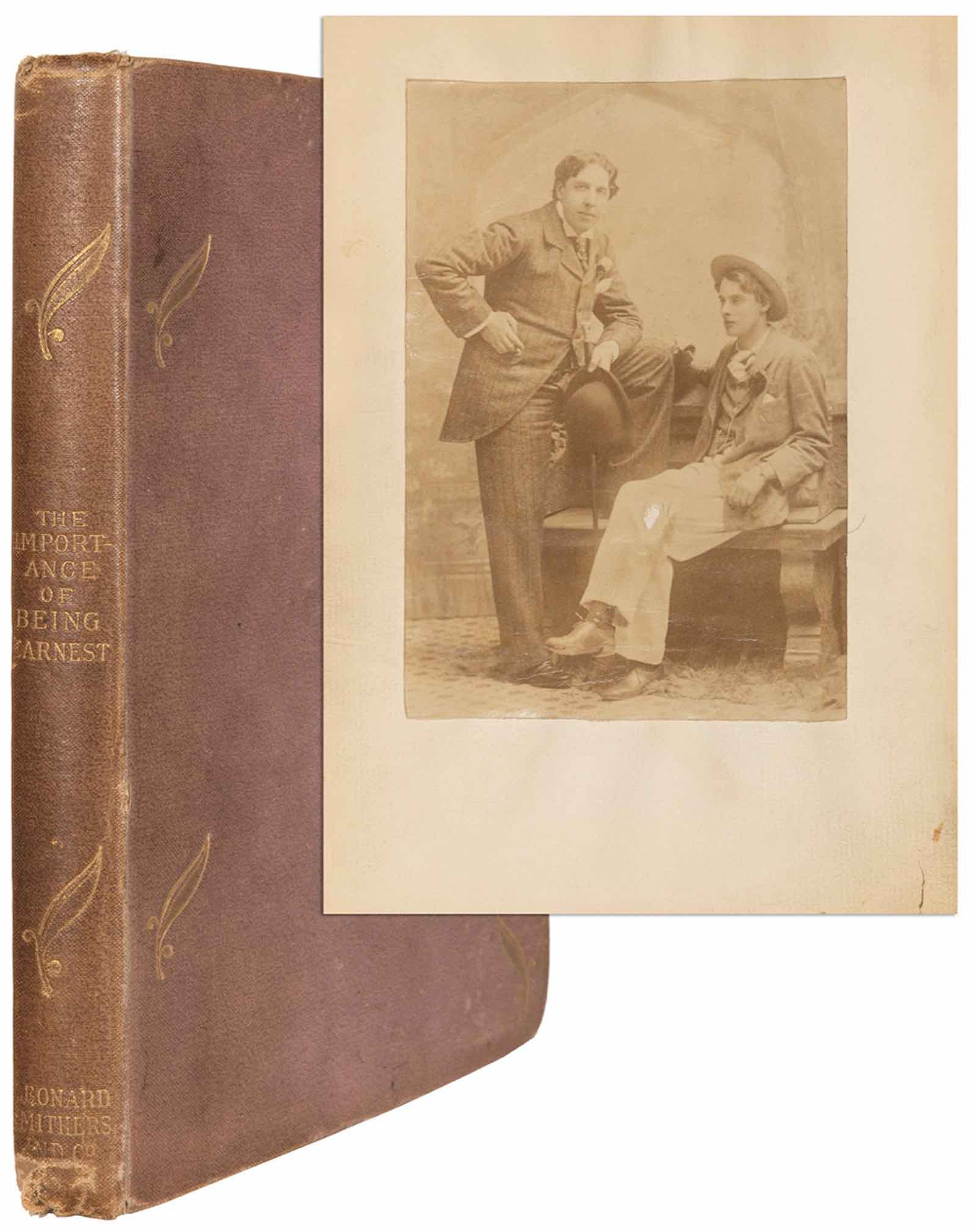 A first edition, limited issue of Oscar Wilde's The Importance Of Being Earnest: A Trivial Comedy For Serious People is estimated at $6,000-8,000.