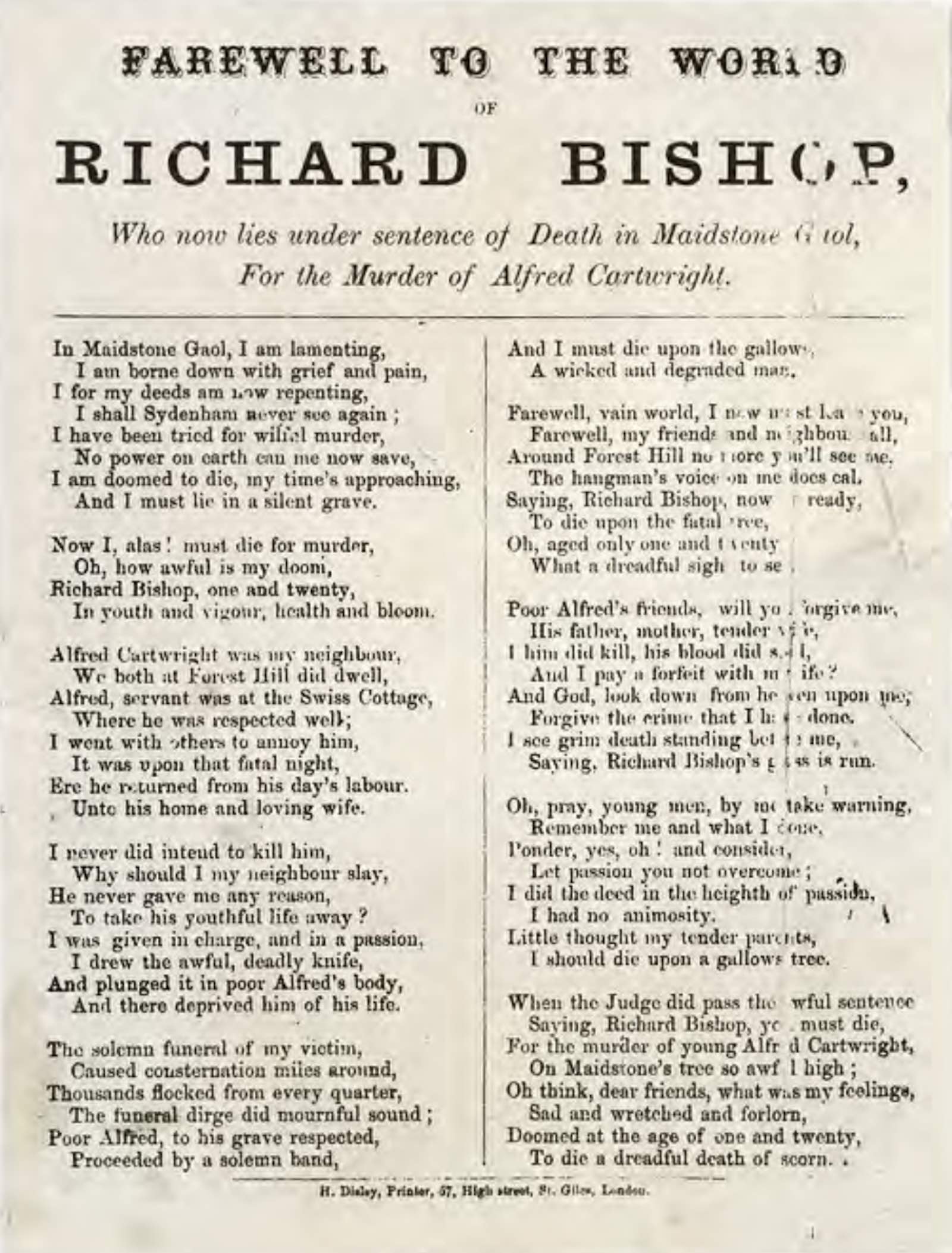 Farewell to the World of Richard Bishop