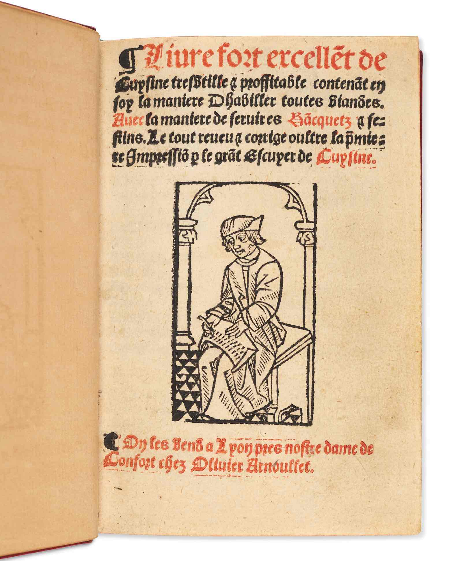Livre fort excellent de Cuysin, Lyon, Olivier Arnoullet, 29 octobre,1542