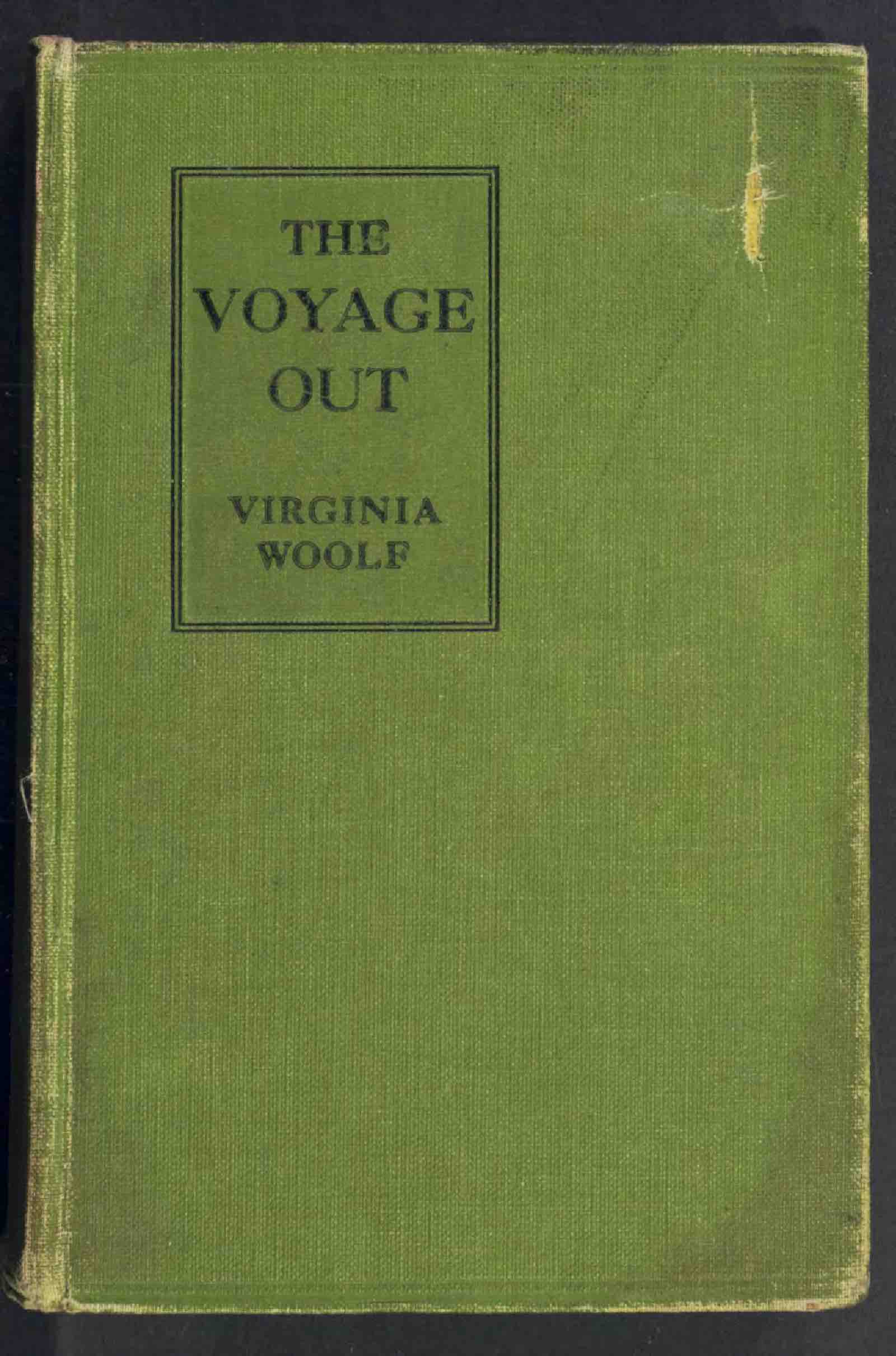 The rediscovered copy of The Voyage Out