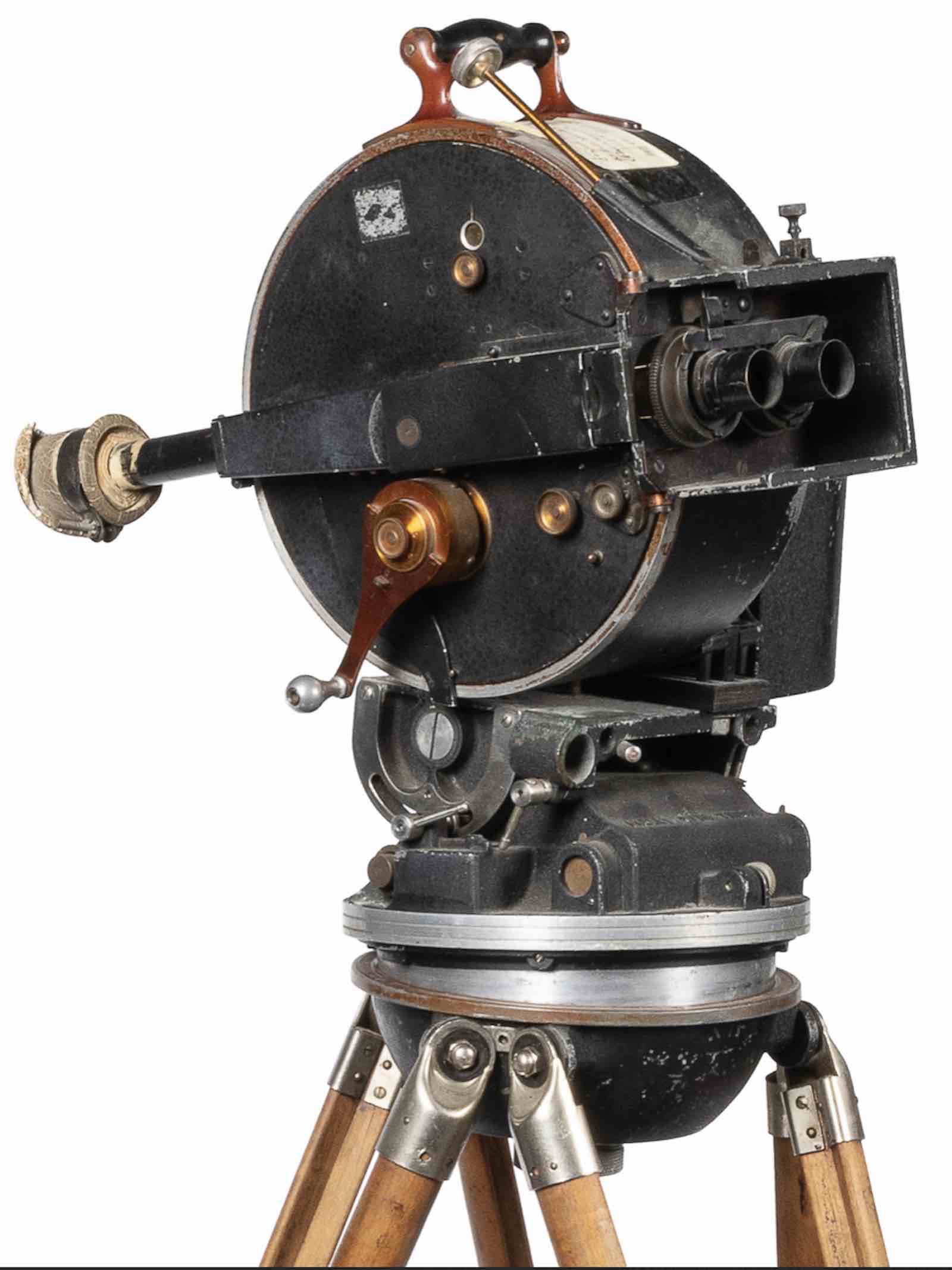 Lot #99, the original 35mm motion picture camera used to film parts of Richard E. Byrds' first Antarctic expedition