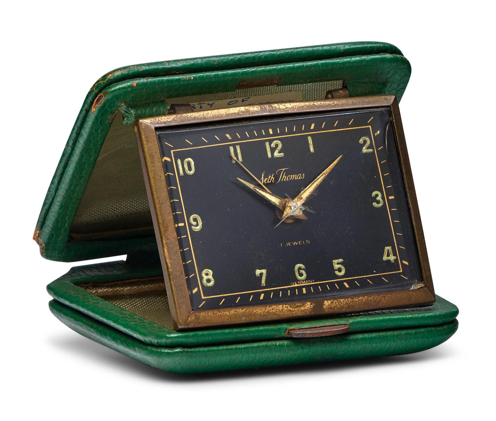 Cormac McCarthy's travel clock