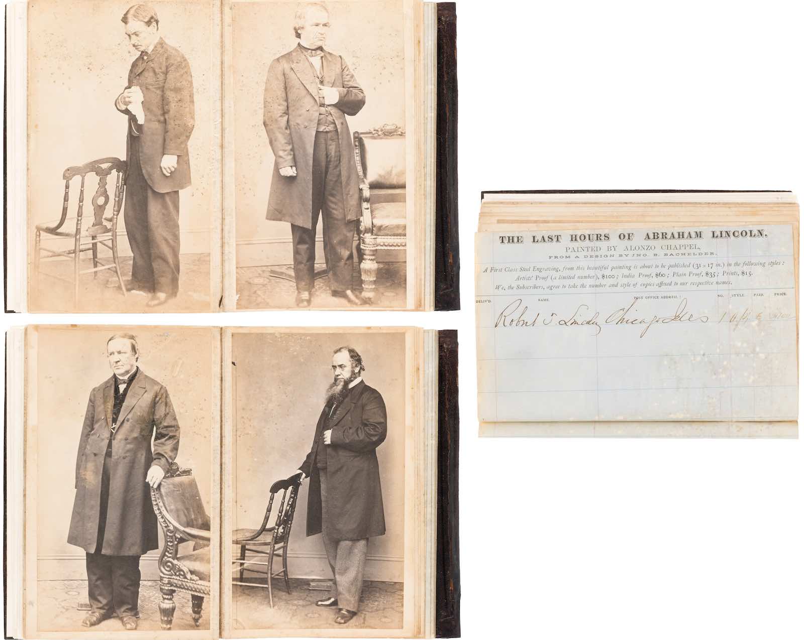 Last Hours of Lincoln subscription book