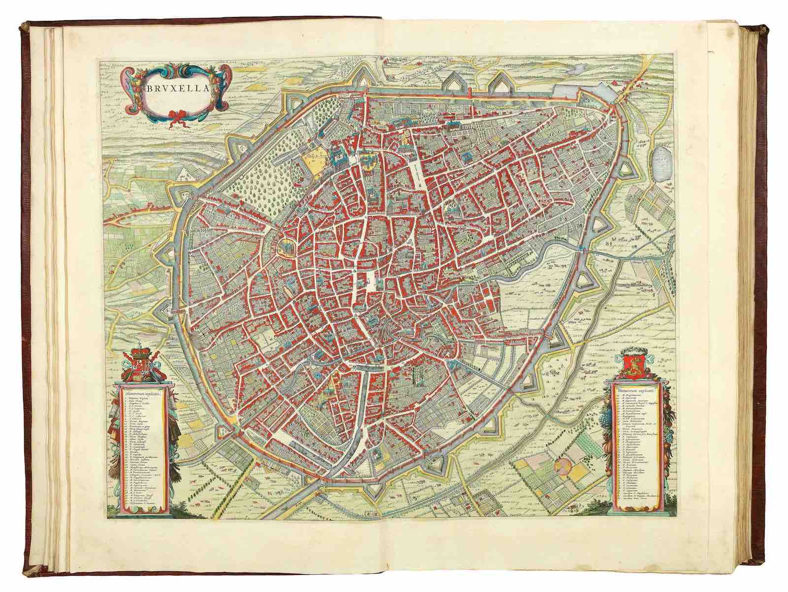 Willem and Johannes Blaeu, Nouvum ac magnum theatrum urbium Belgicae, 1652