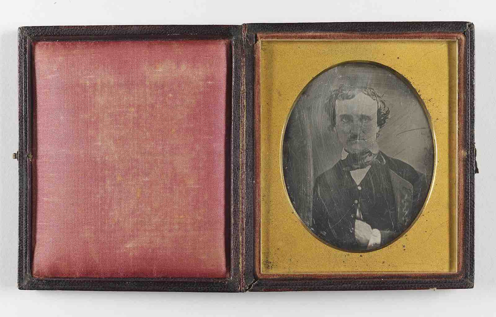 Unknown photographer, Edgar Allan Poe, ca. 1849–1850s, daguerreotype