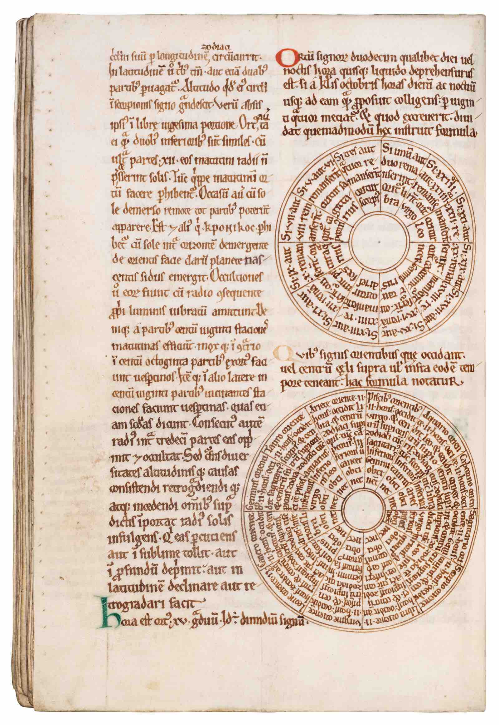 The Canterbury Saint-Augustine Compendium. Manuscript in Latin on vellum. England, probably Canterbury, late 12th or early 13th century, before 1230.