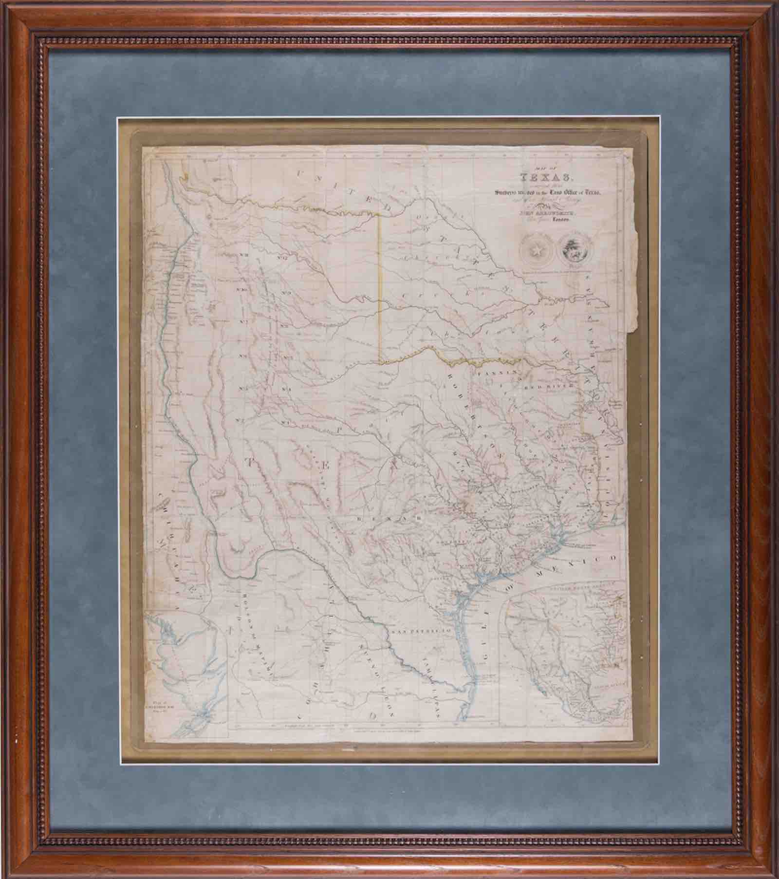 John Arrowsmith. Map of Texas