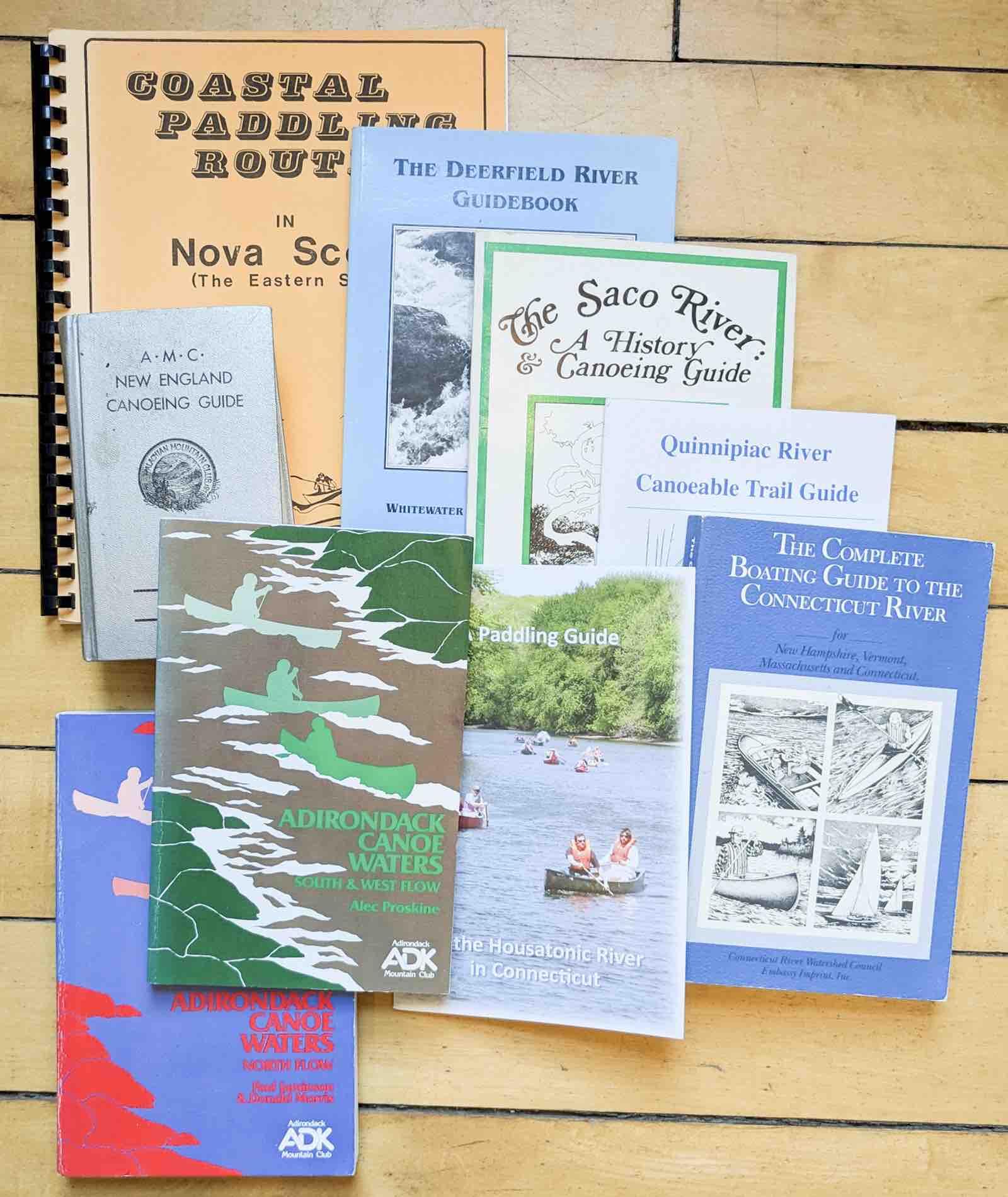 A selection of paddling guides for New England (and vicinity) 1971-2012