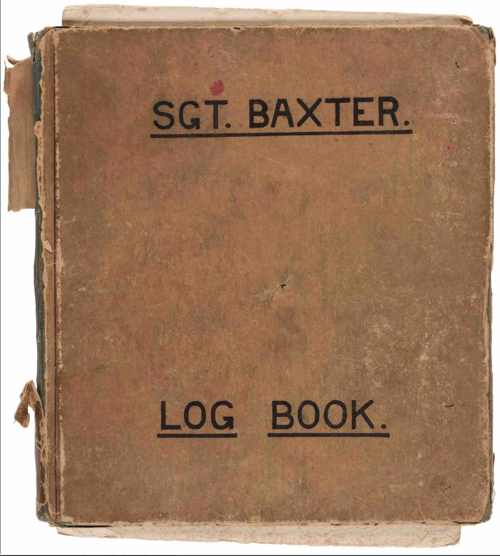 Logbook cover