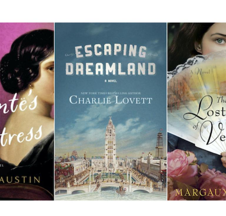 Covers of five books