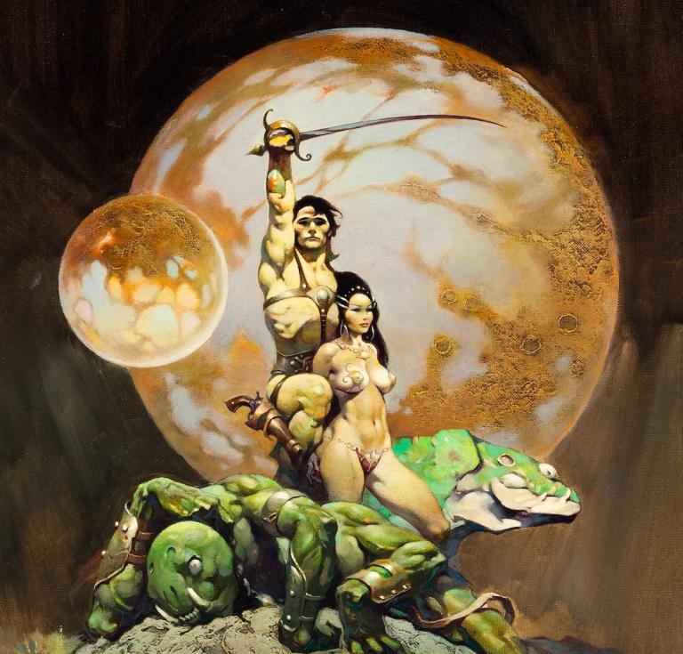 Frazetta, The Princess of Mars