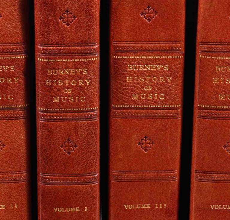 Charles Burney music books
