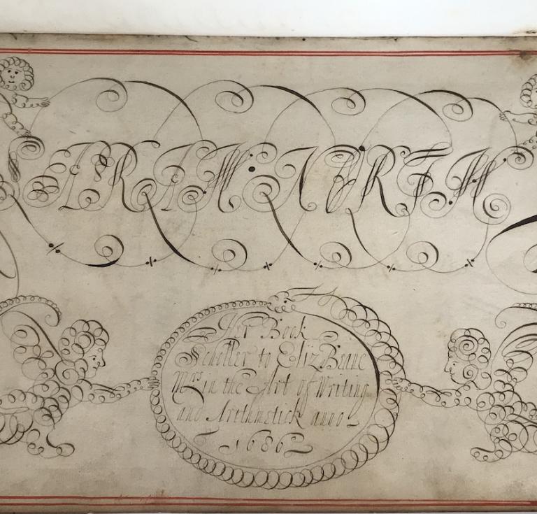 Sarah North copybook