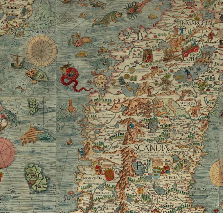 Olaus Magnus’ Carta marina