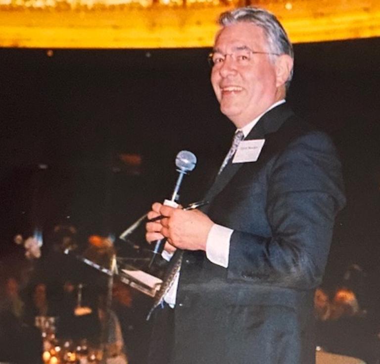 David Redden, Sotheby’s vice chairman, at Sotheby’s auction, May 2004