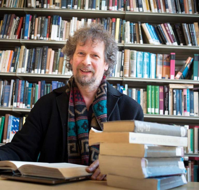 Author and bookstore owner Eben J. Muse. 