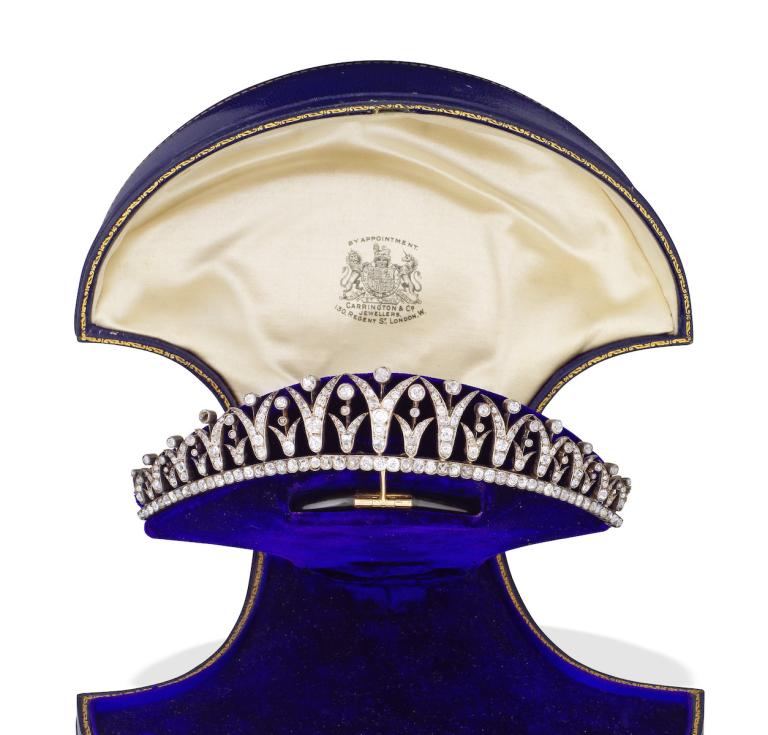 Diamond hair ornament