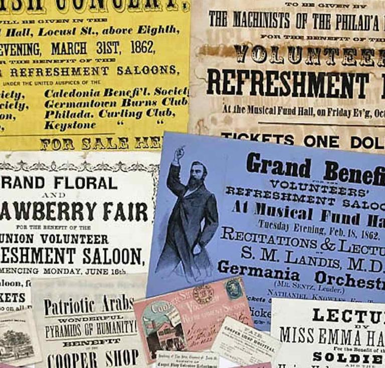 various items at 2023 Shadow Show book fair
