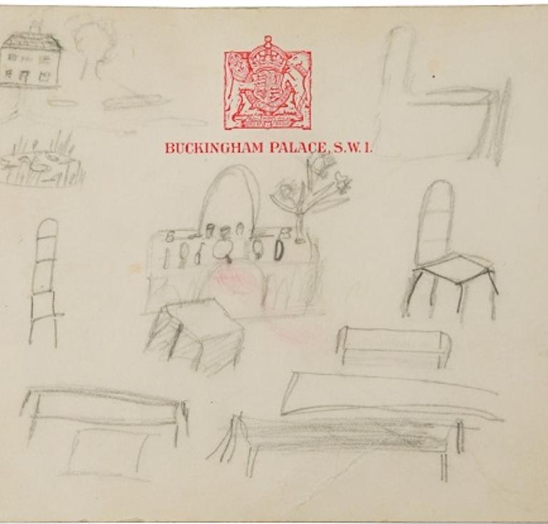  Queen Elizabeth drawing