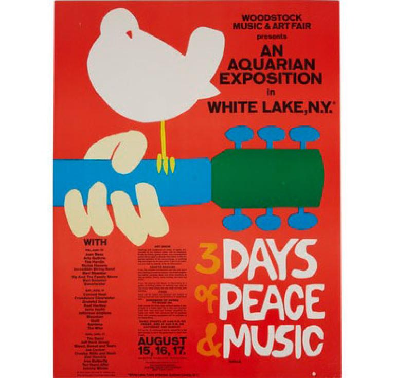 woodstock poster