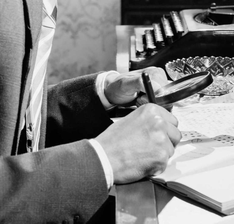 vintage detective work