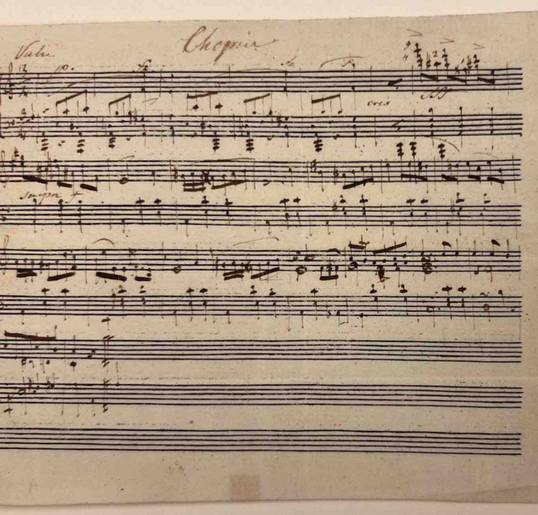 New Chopin manuscript