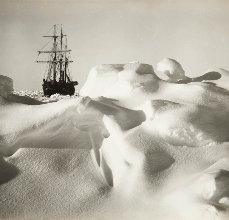 From the collection of photographs by Frank Hurley during Ernest Shackleton's expedition of 1914–1916