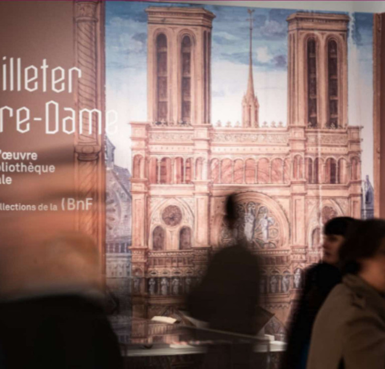 The exhibition at Notre Dame