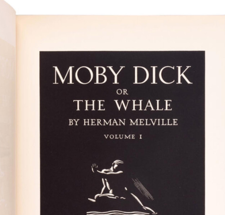 The Lakeside Press edition of Moby Dick