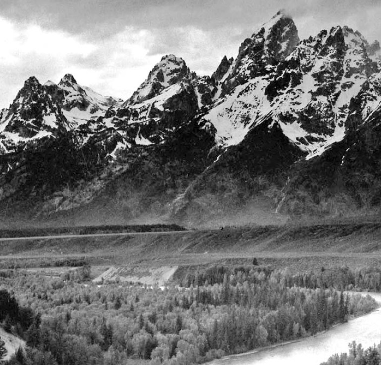 Ansel Adams, The Tetons and the Snake River (1942)