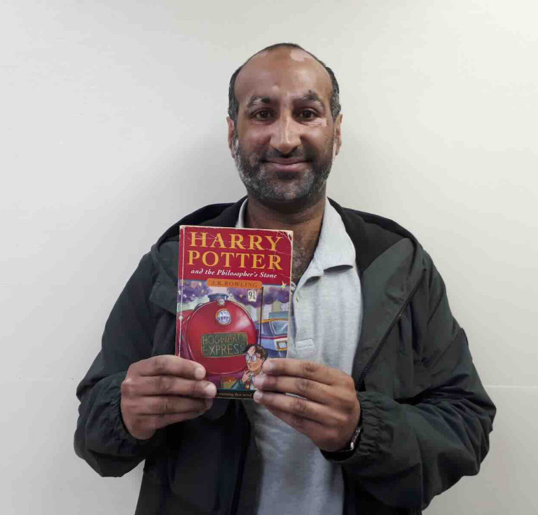 Vendor Naveed Younas, from Nottingham, said he received the book as a gift when he was small.
