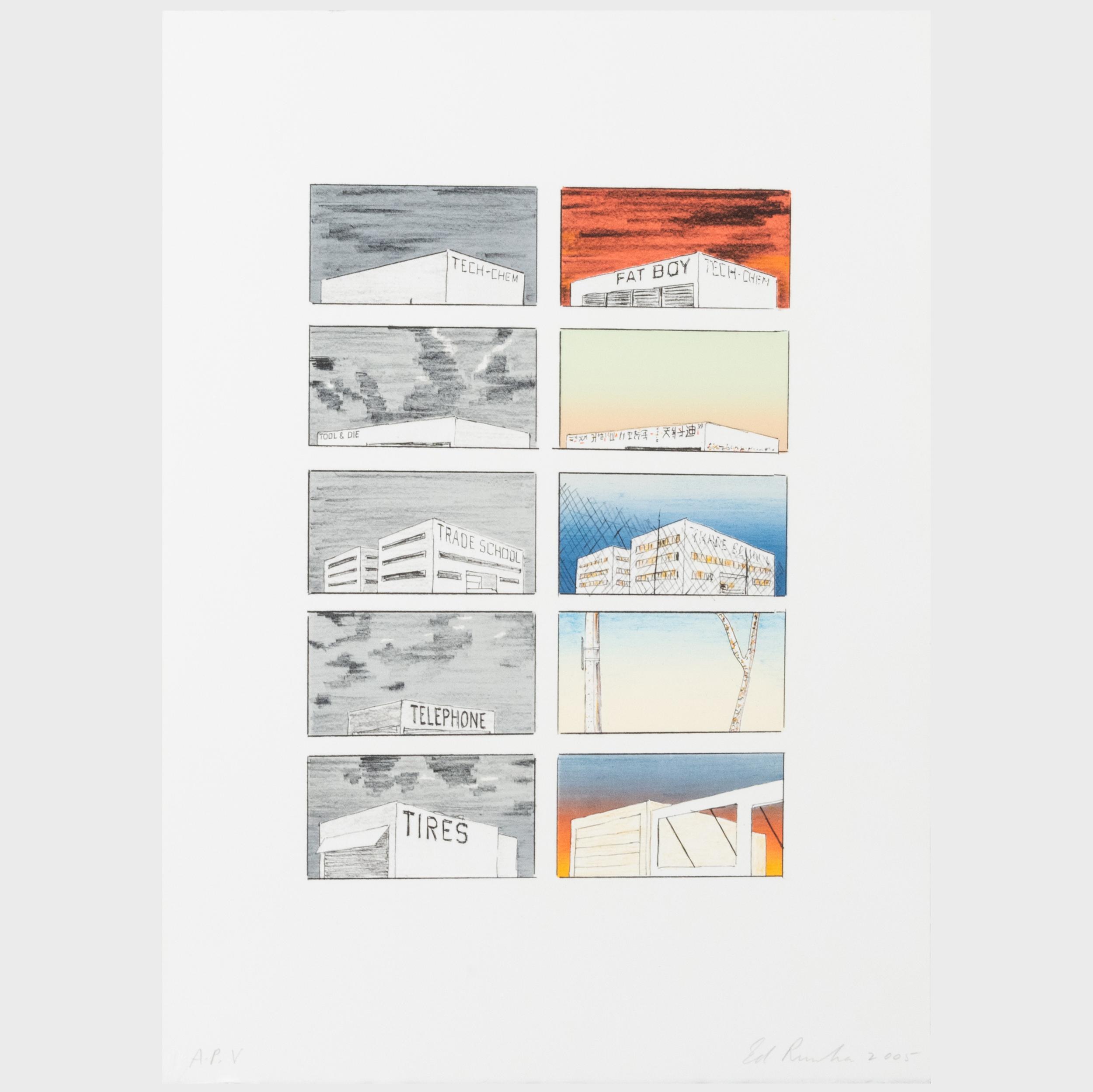 Ruscha Course of Empire
